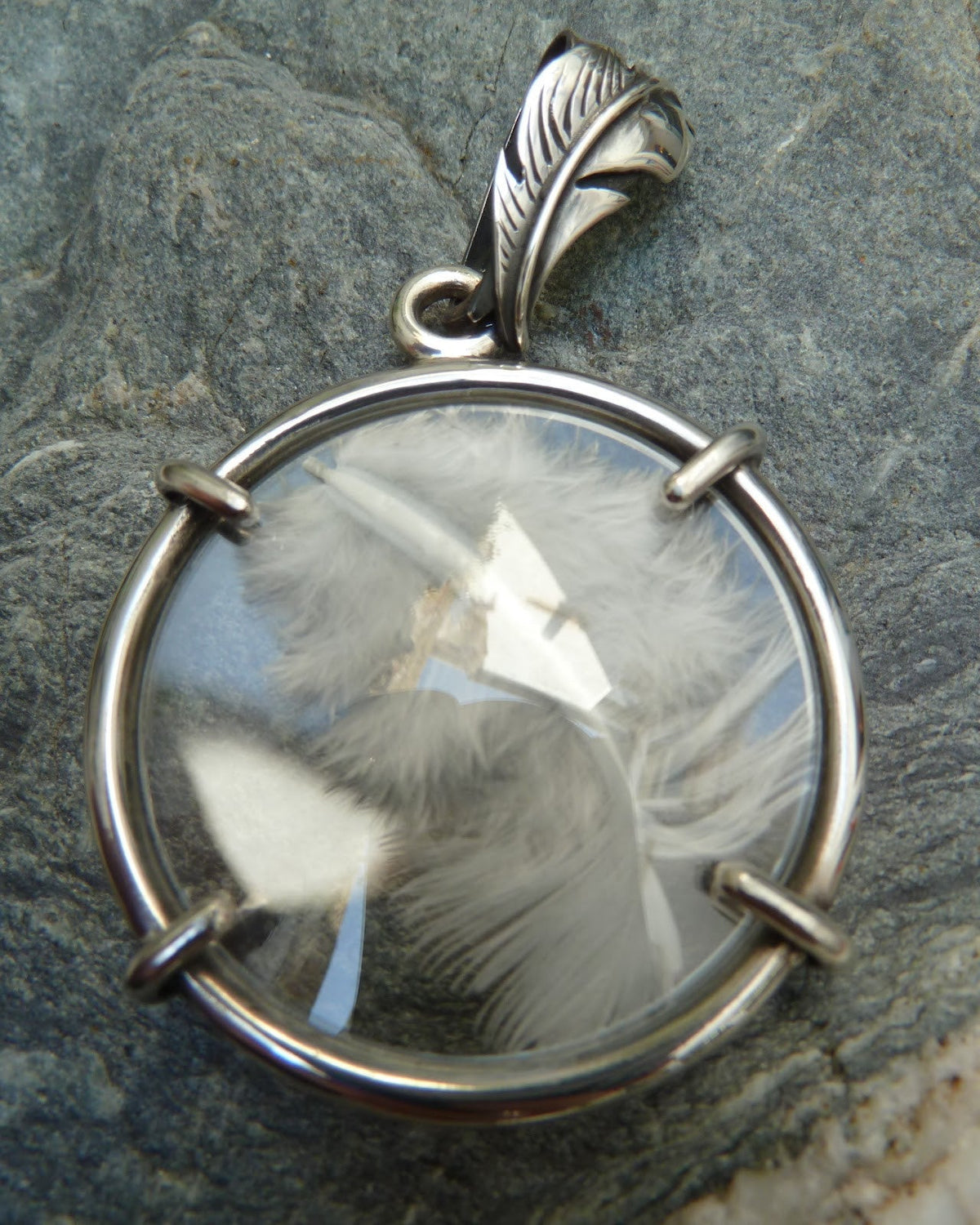Feather From a Dove - Curiouser Collective
