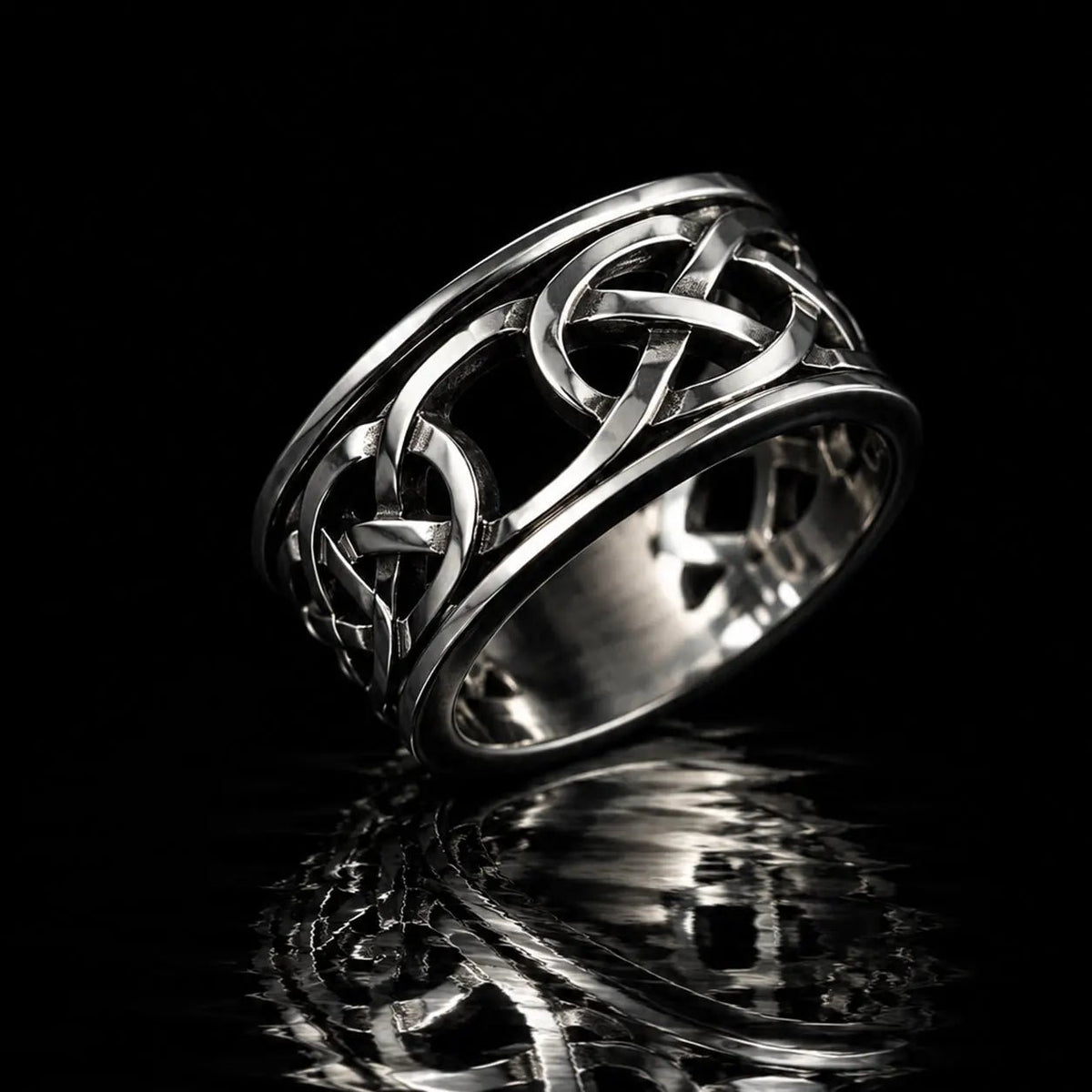 Celtic Knot Ring - Curiouser Collective
