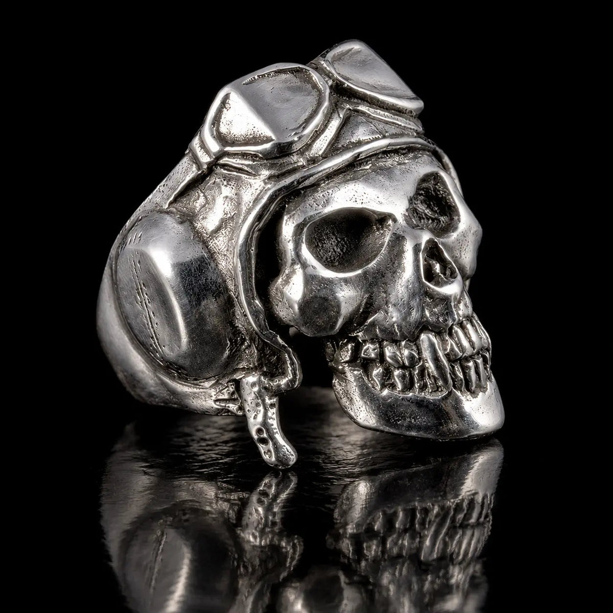 Death From Above Skull Ring - Curiouser Collective