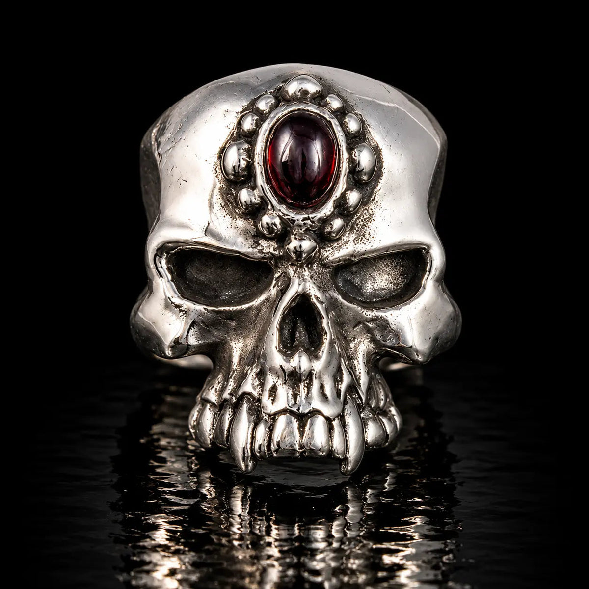 Enlightenment Skull Ring - Curiouser Collective