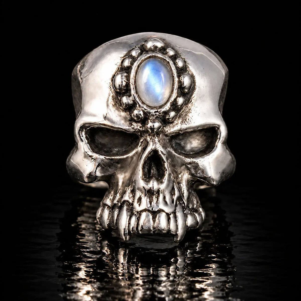 Enlightenment Skull Ring - Curiouser Collective