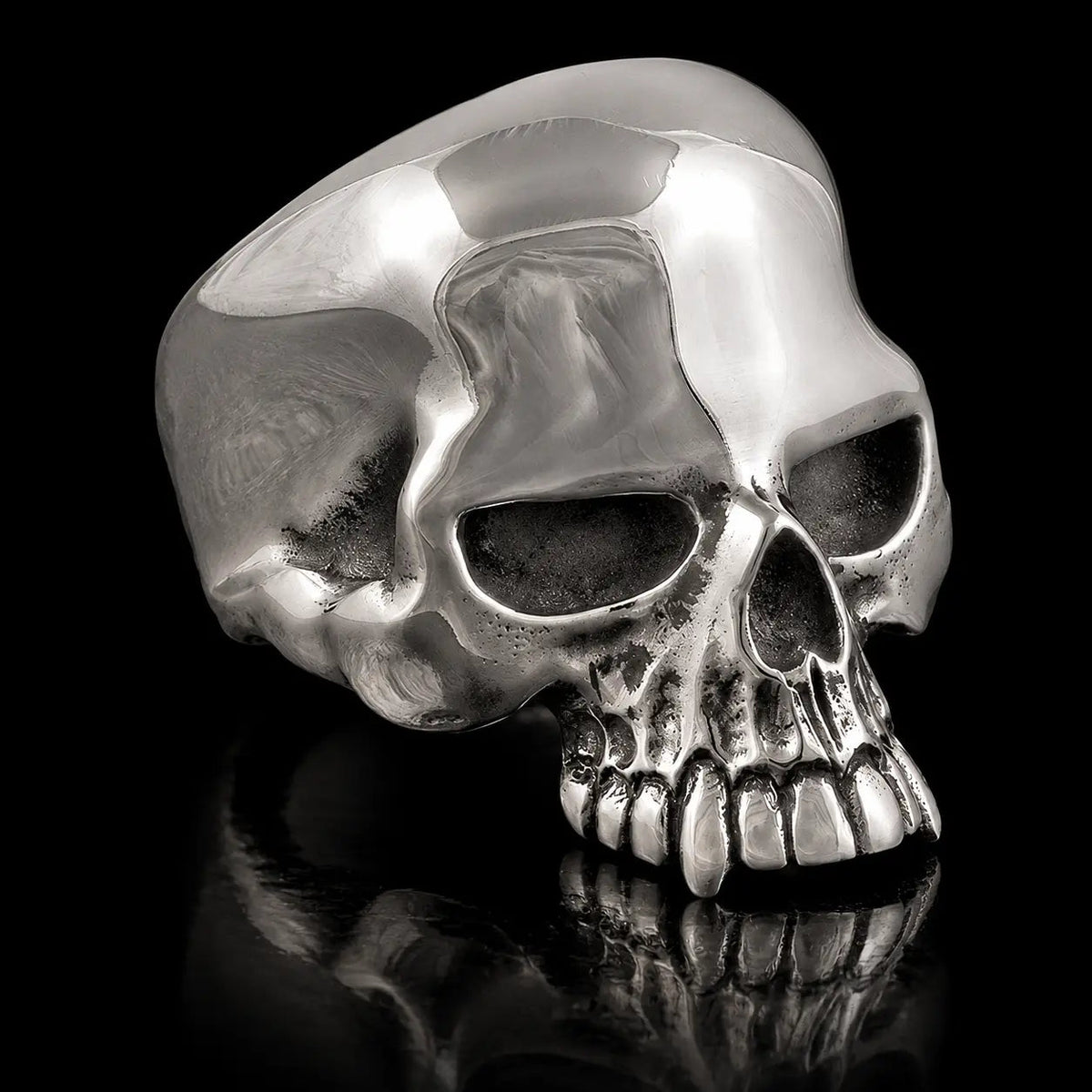 Evil Skull RIng - Curiouser Collective