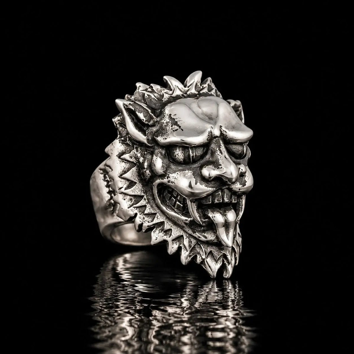 Fire Demon Ring - Curiouser Collective