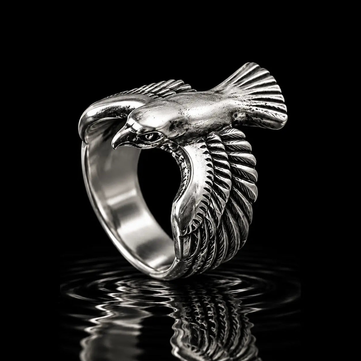 Hawk Ring – Sterling Silver - Curiouser Collective