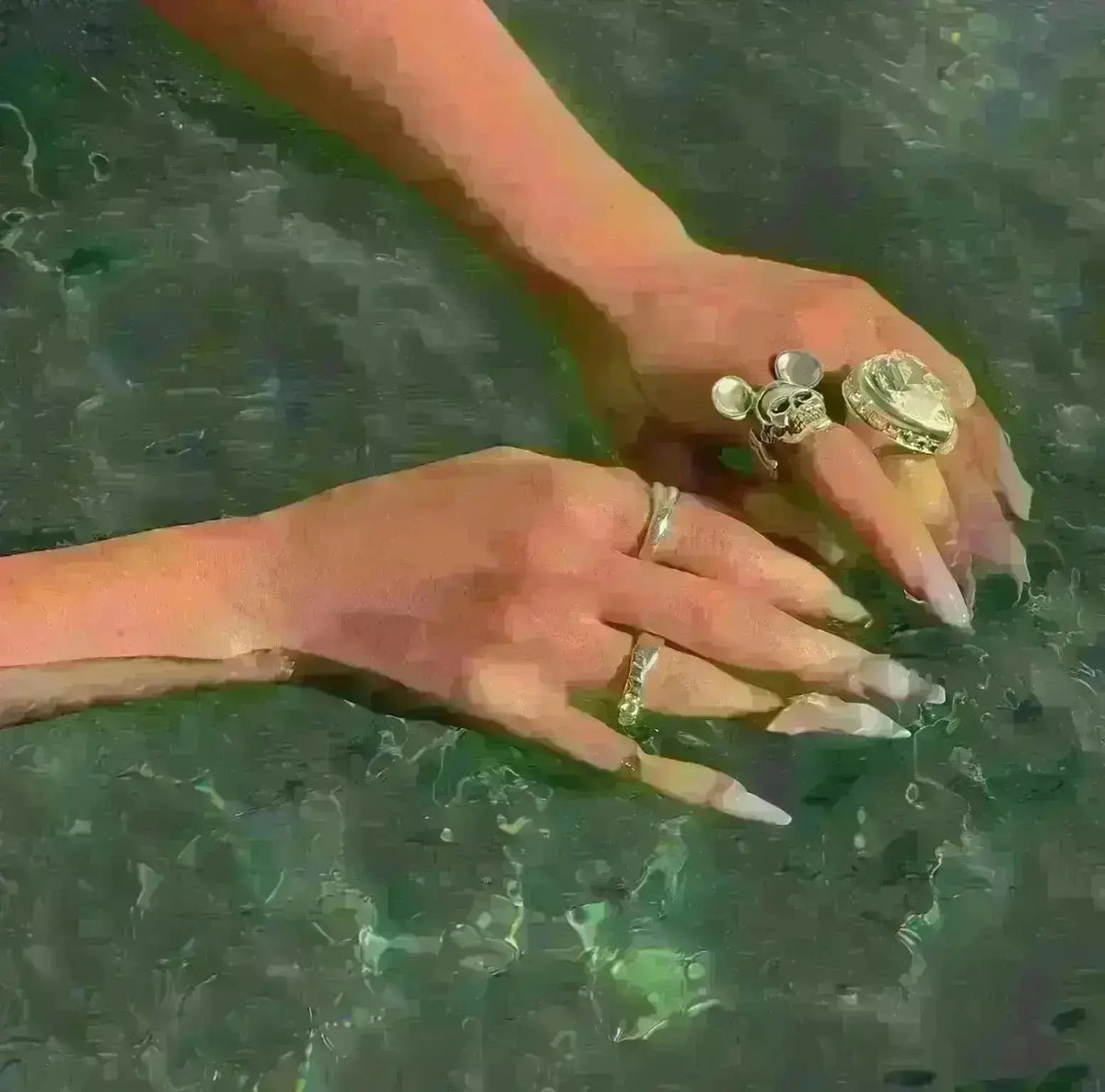 Michael Rodent Skull Ring – Sterling Silver Mouse Skull Ring, Worn by Lady Gaga and Kylie Jenner - Curiouser Collective