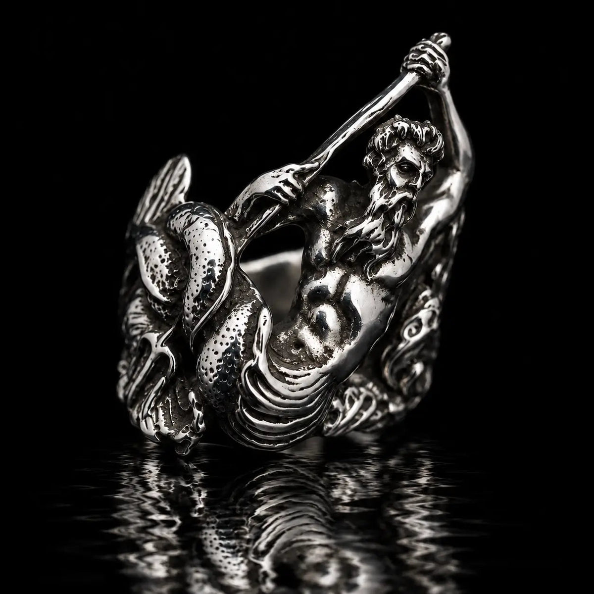Neptune Ring - Curiouser Collective