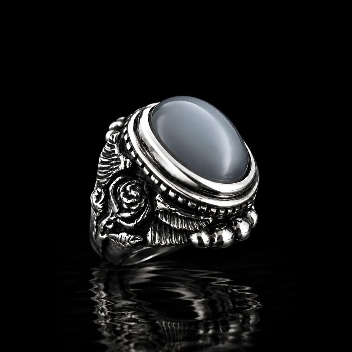 Pro Noblem Ring - Moonstone - Curiouser Collective