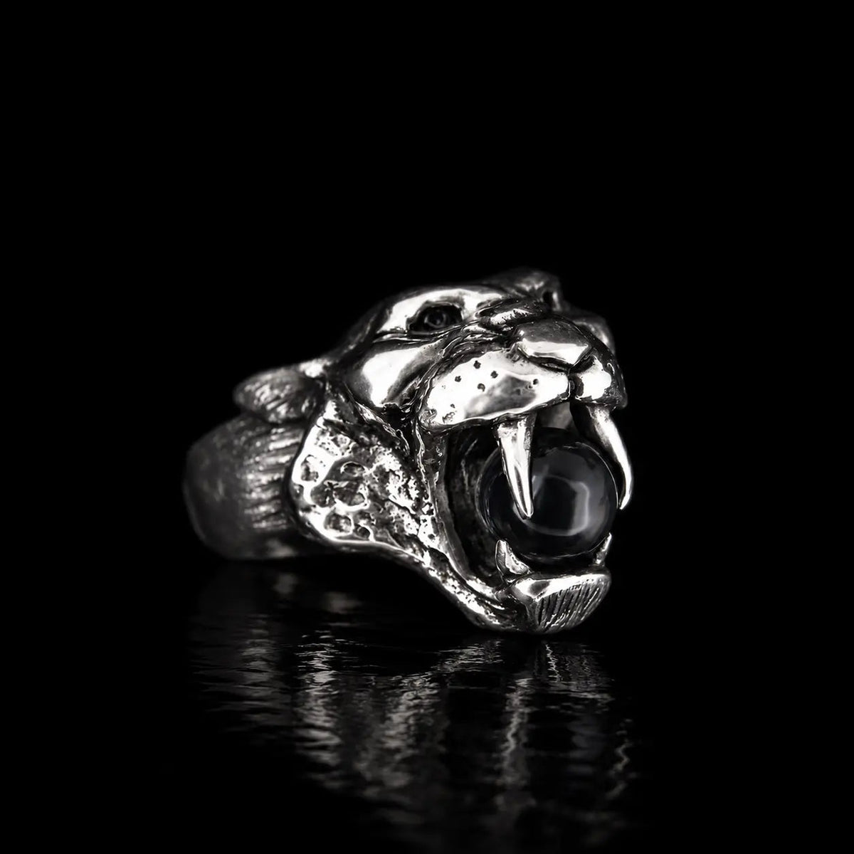 Saber Tooth Tiger Ring - Curiouser Collective
