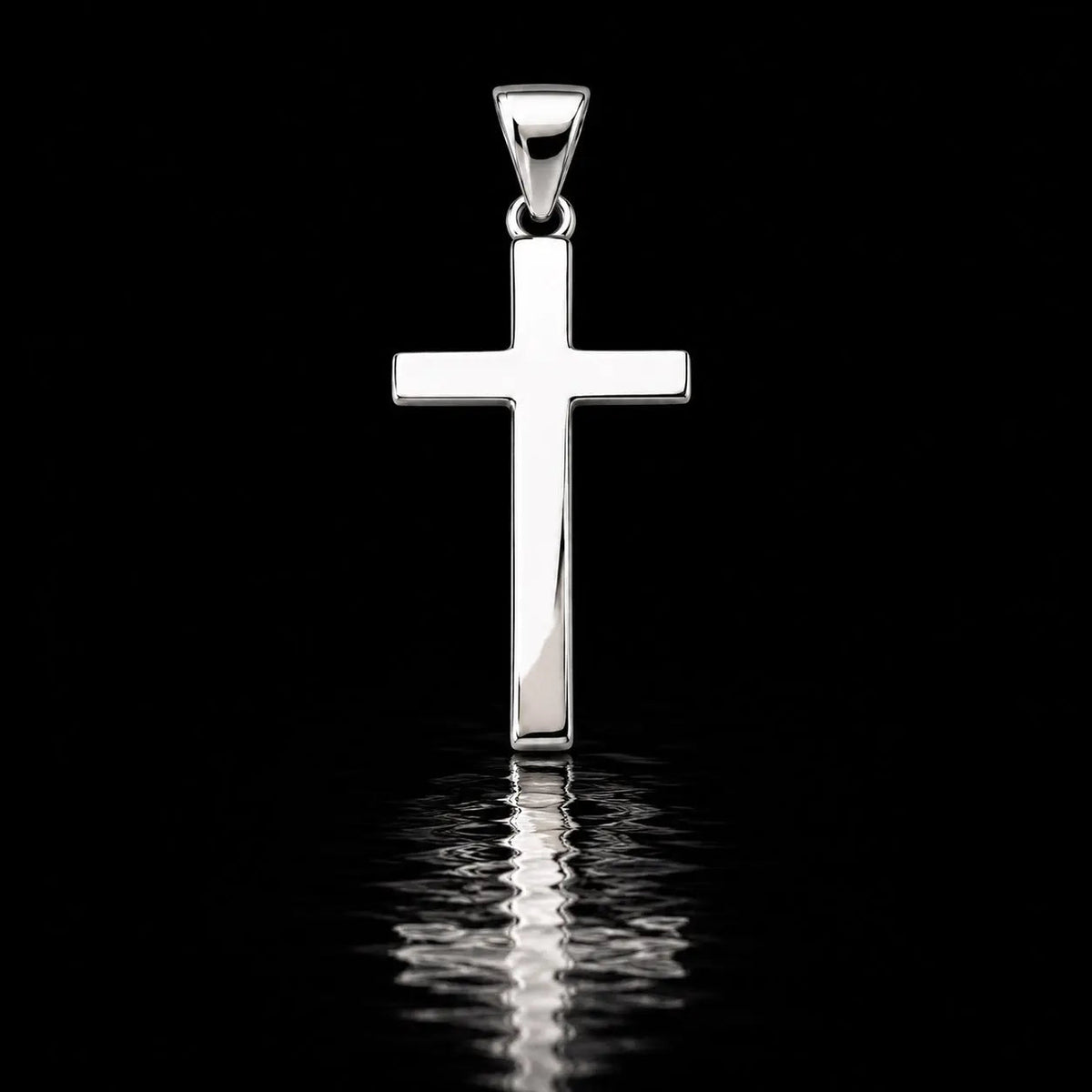 Silver Cross Pendant - Curiouser Collective