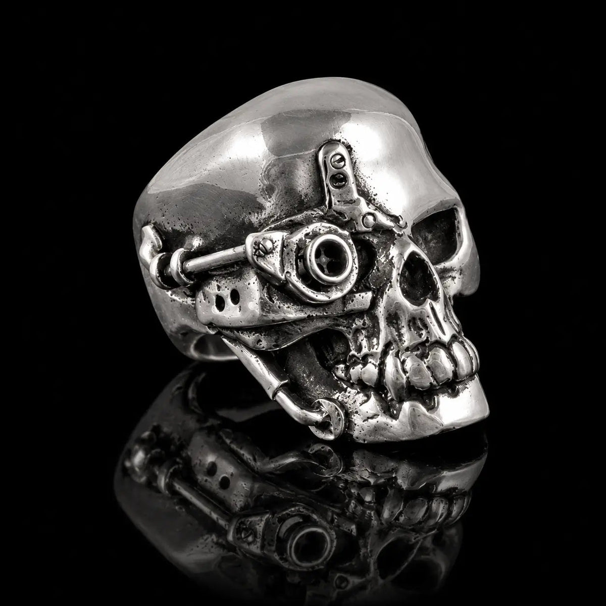 Terminator Cyborg skull - Curiouser Collective