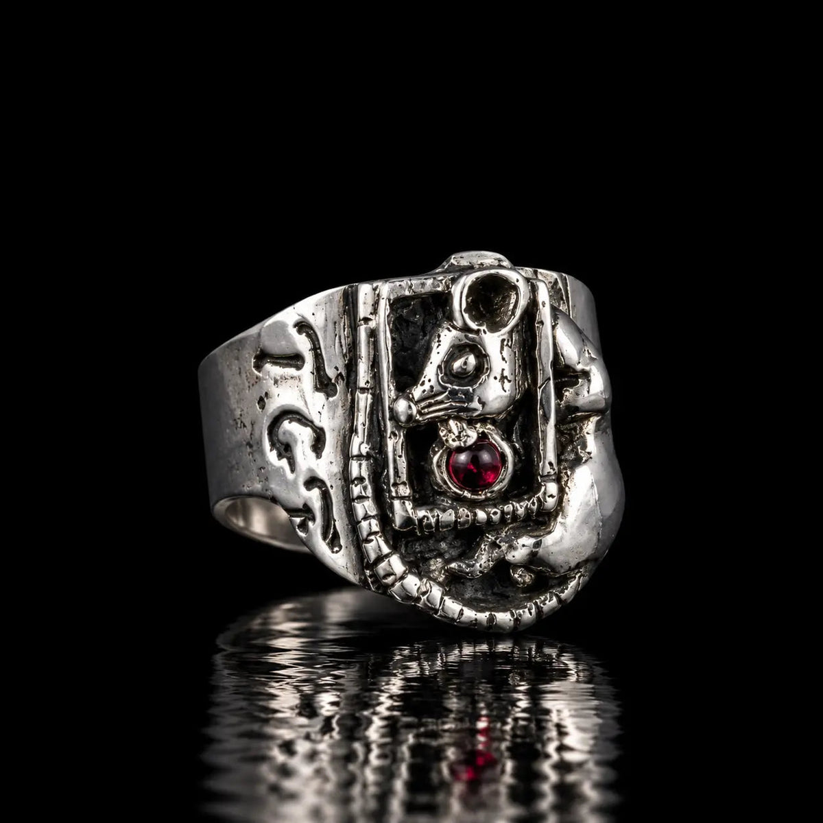 The Great Frog Paterson - Mouse Trap Ring - Curiouser Collective