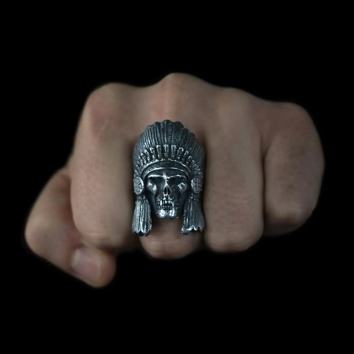 Warrior Vampire Headdress Ring Curiouser Collective